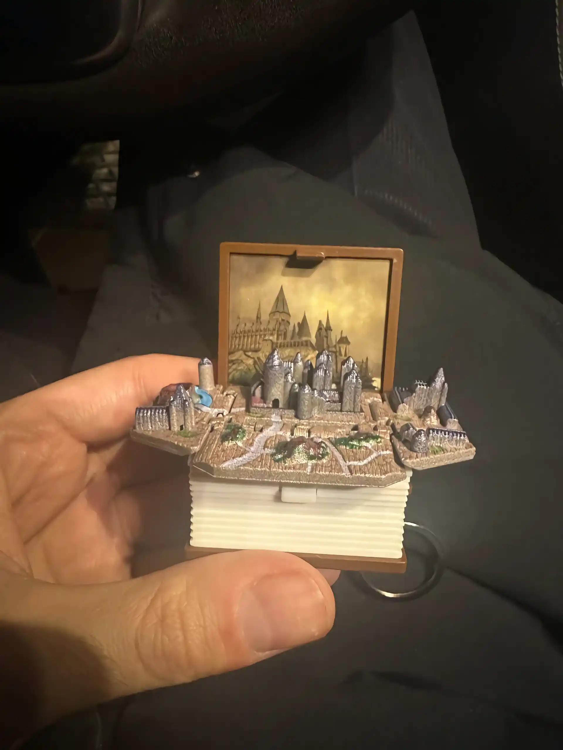 3D Brelok kitobchasi, Garri Potter, Hogwarts qalasi