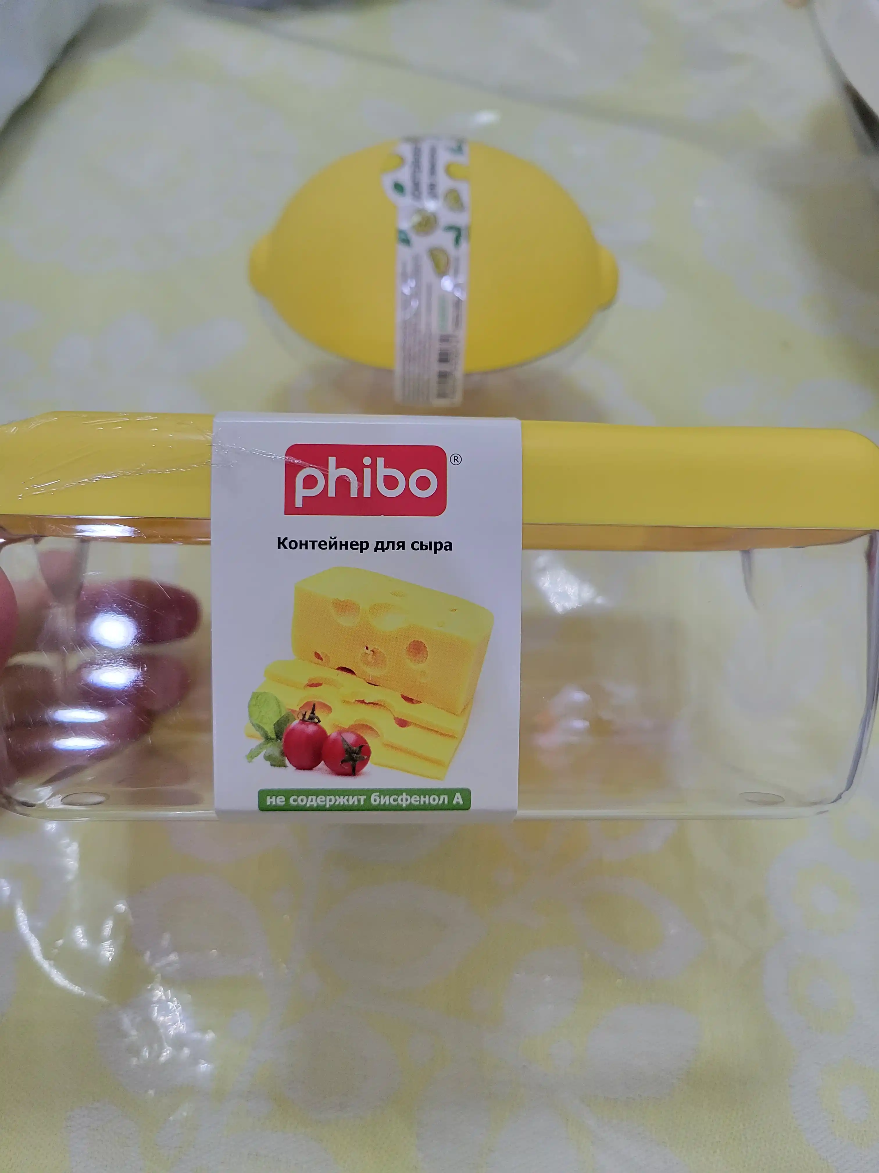 Контейнер для хранения сыра Phibo