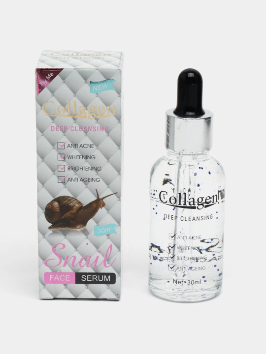 База для макияжа, омолаживающая, антивозрастная коллагеновая основа Collagen Snail - 