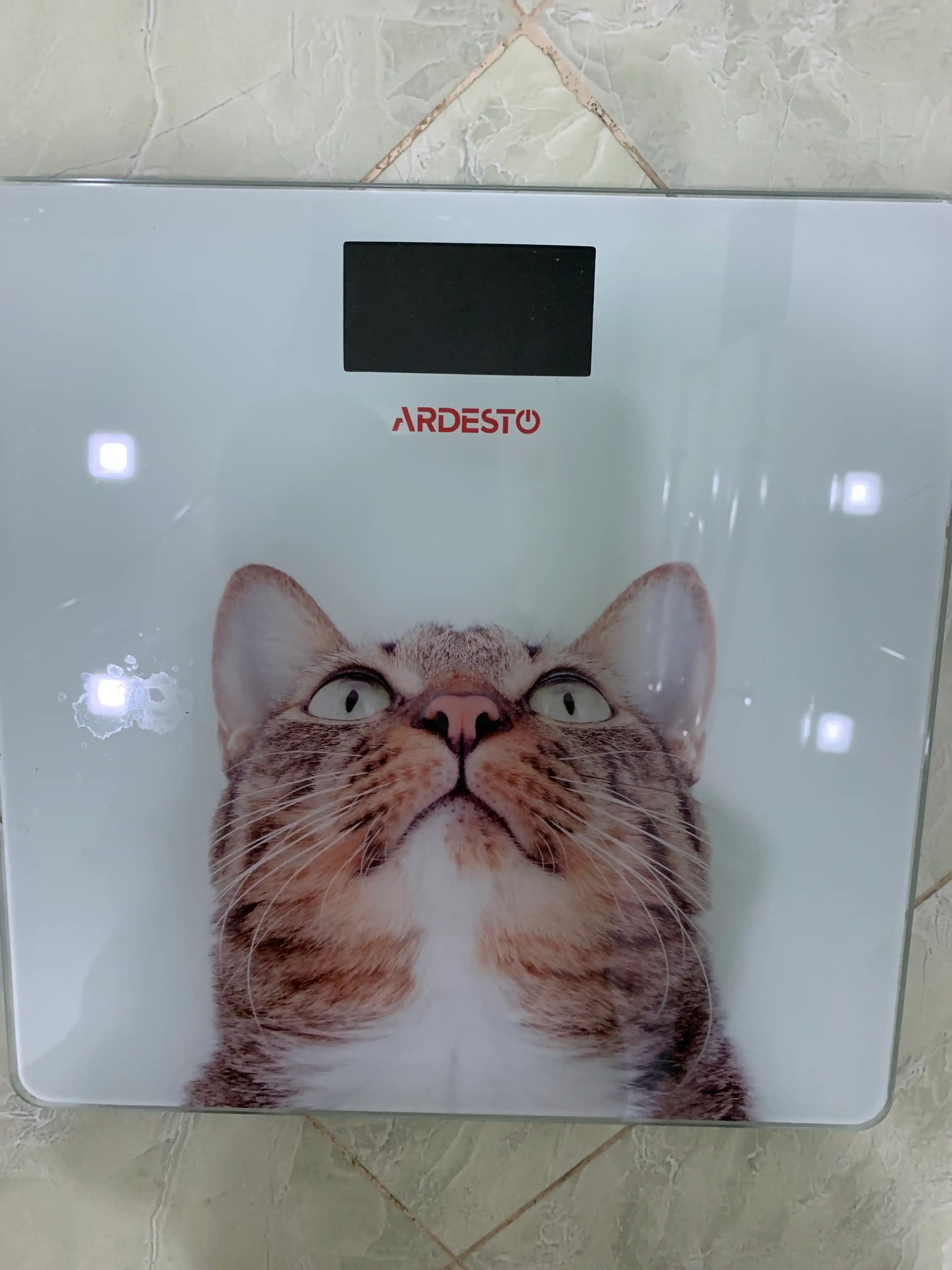 Tana va uy uchun elektron pol tarozisi Ardesto, fitnes, 150 kg gacha