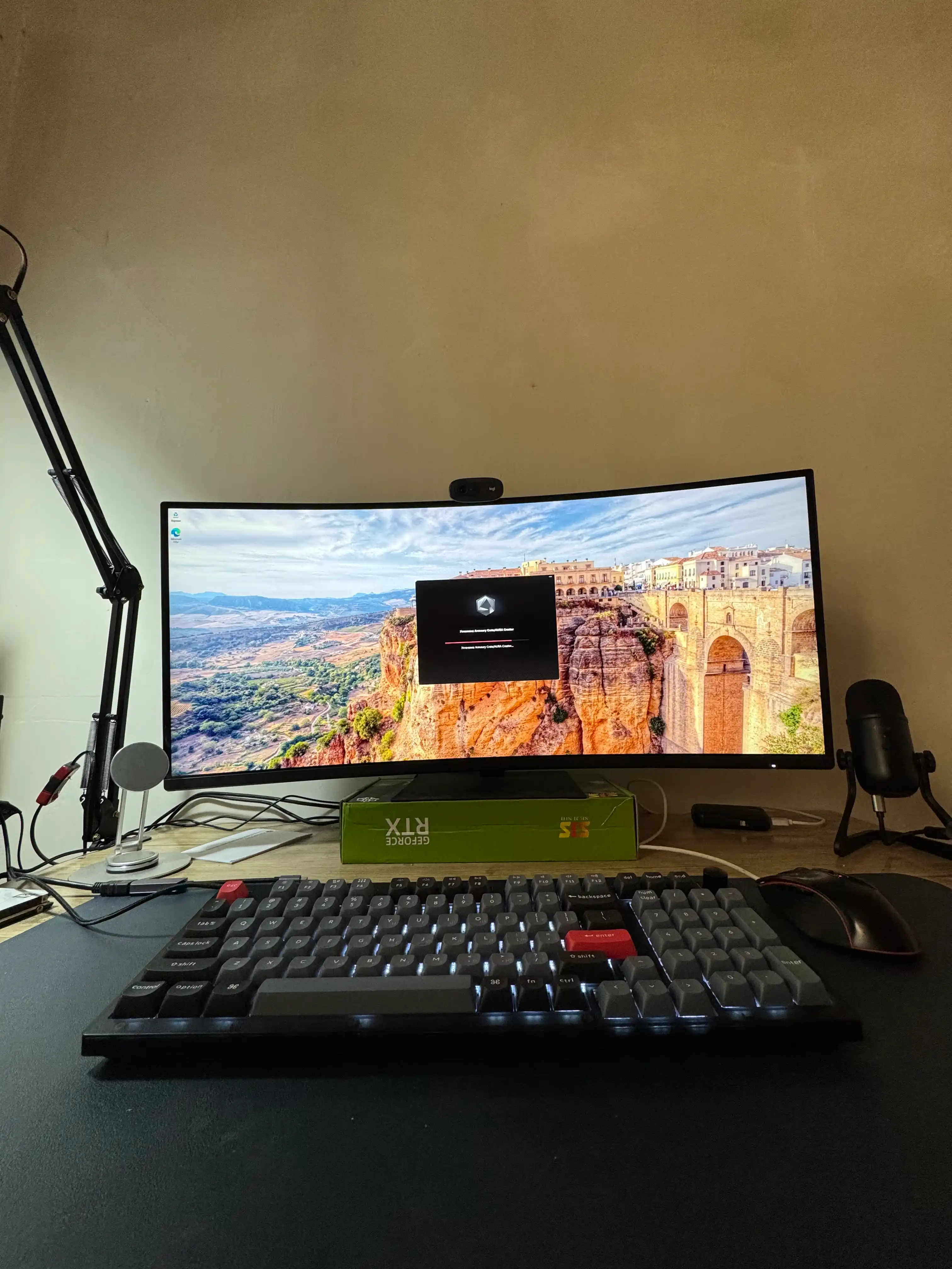 Keychron V5 tugmasi versiyasi simli oyin mexanik klaviaturasi V5C