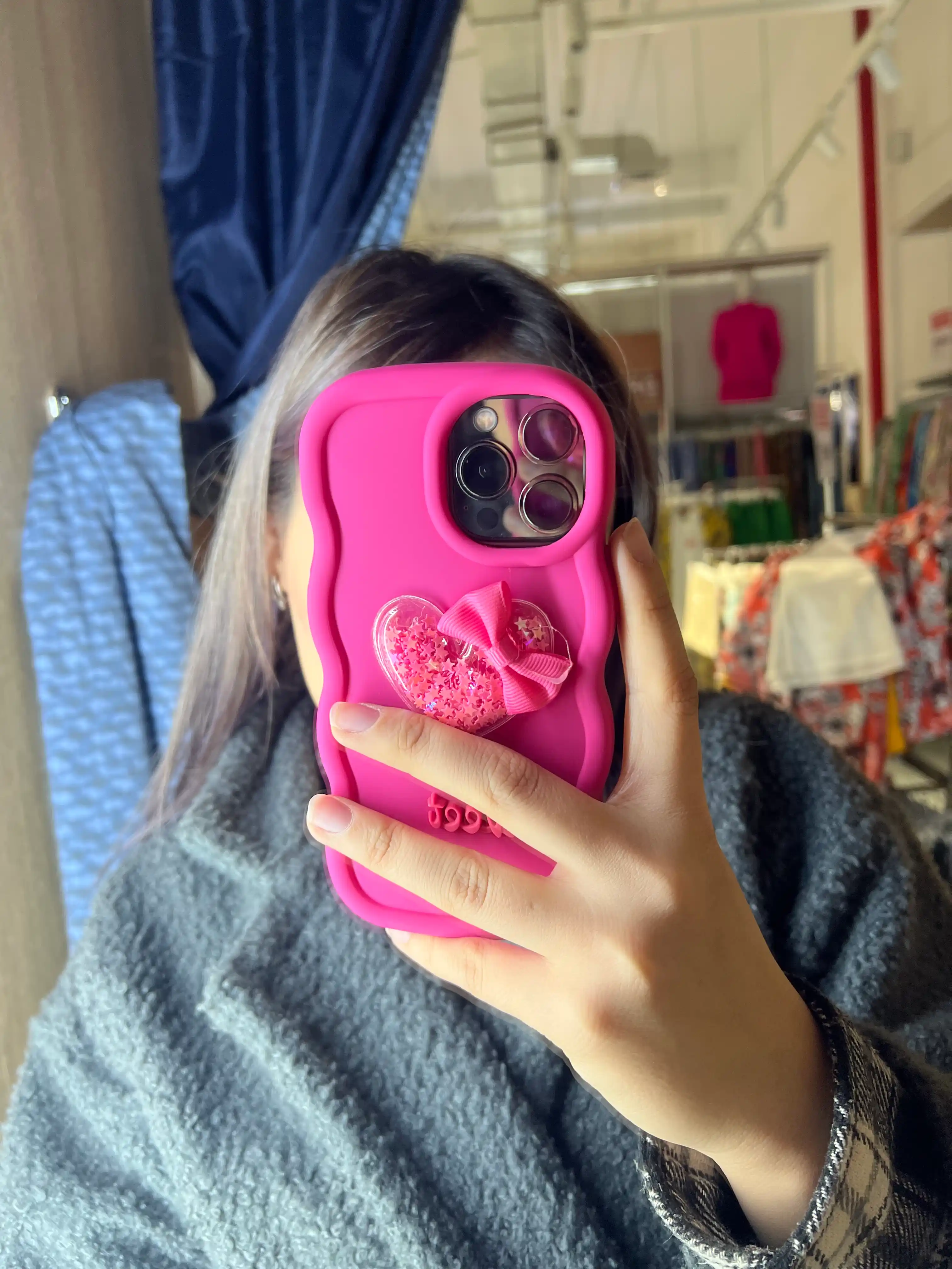 G'ilof iPhone uchun, yurak 7, 8, 11, 12, 13, 14, 15, se, xs, xr, pro, max, plus, mini