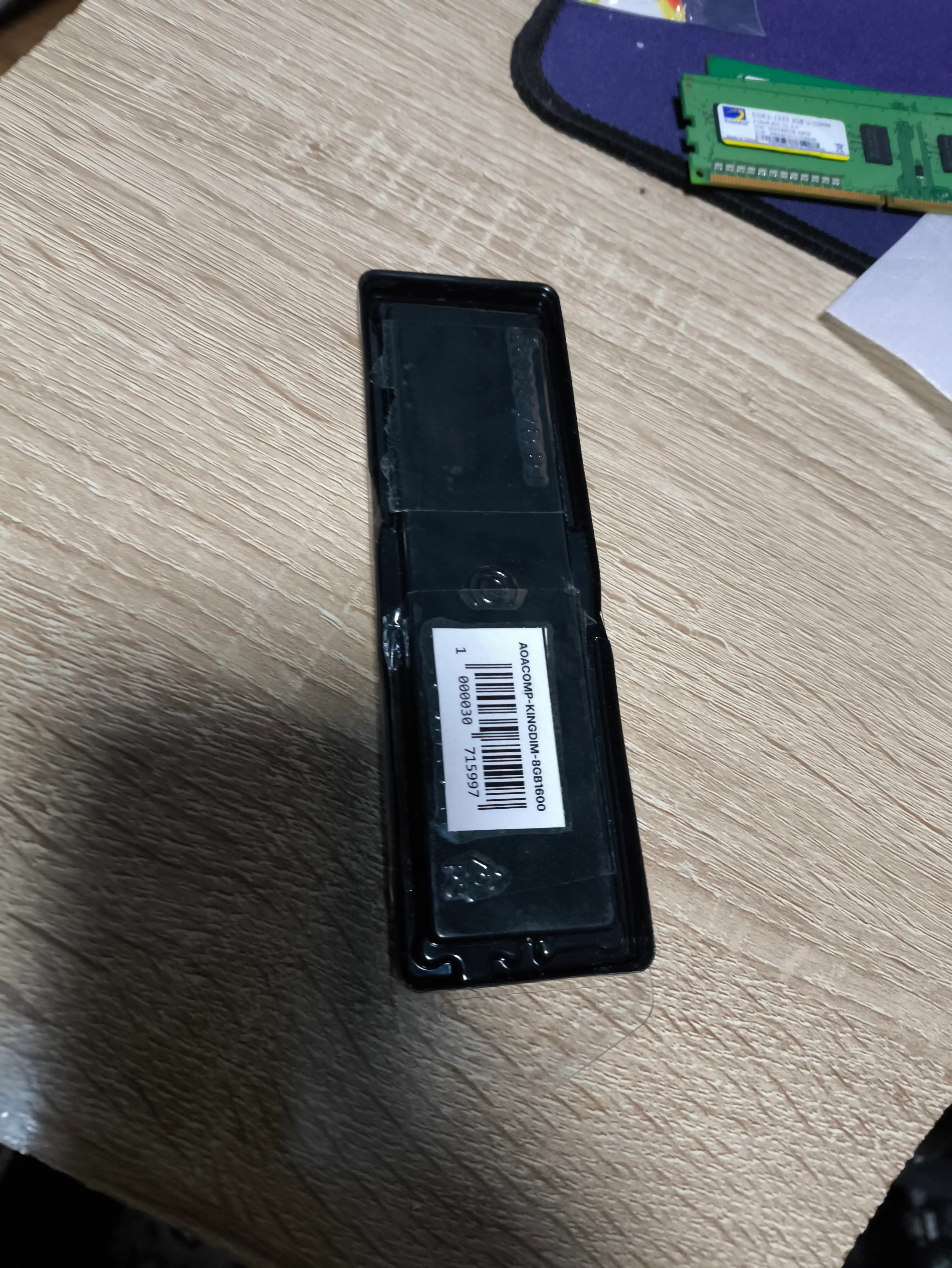 Operativ xotira Kingston, DDR3, 1600 MGts, 8 GB, OEM