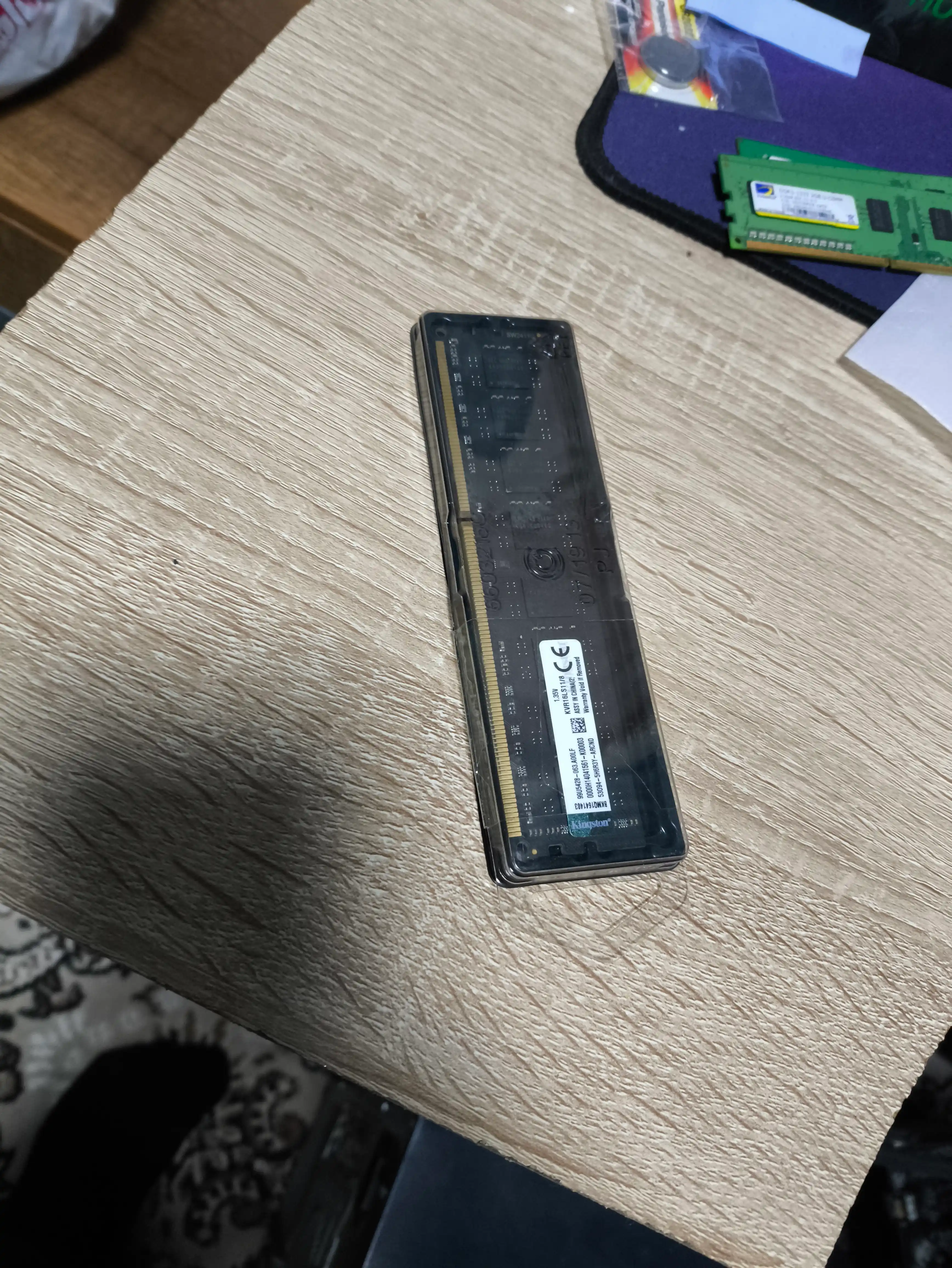 Operativ xotira Kingston, DDR3, 1600 MGts, 8 GB, OEM
