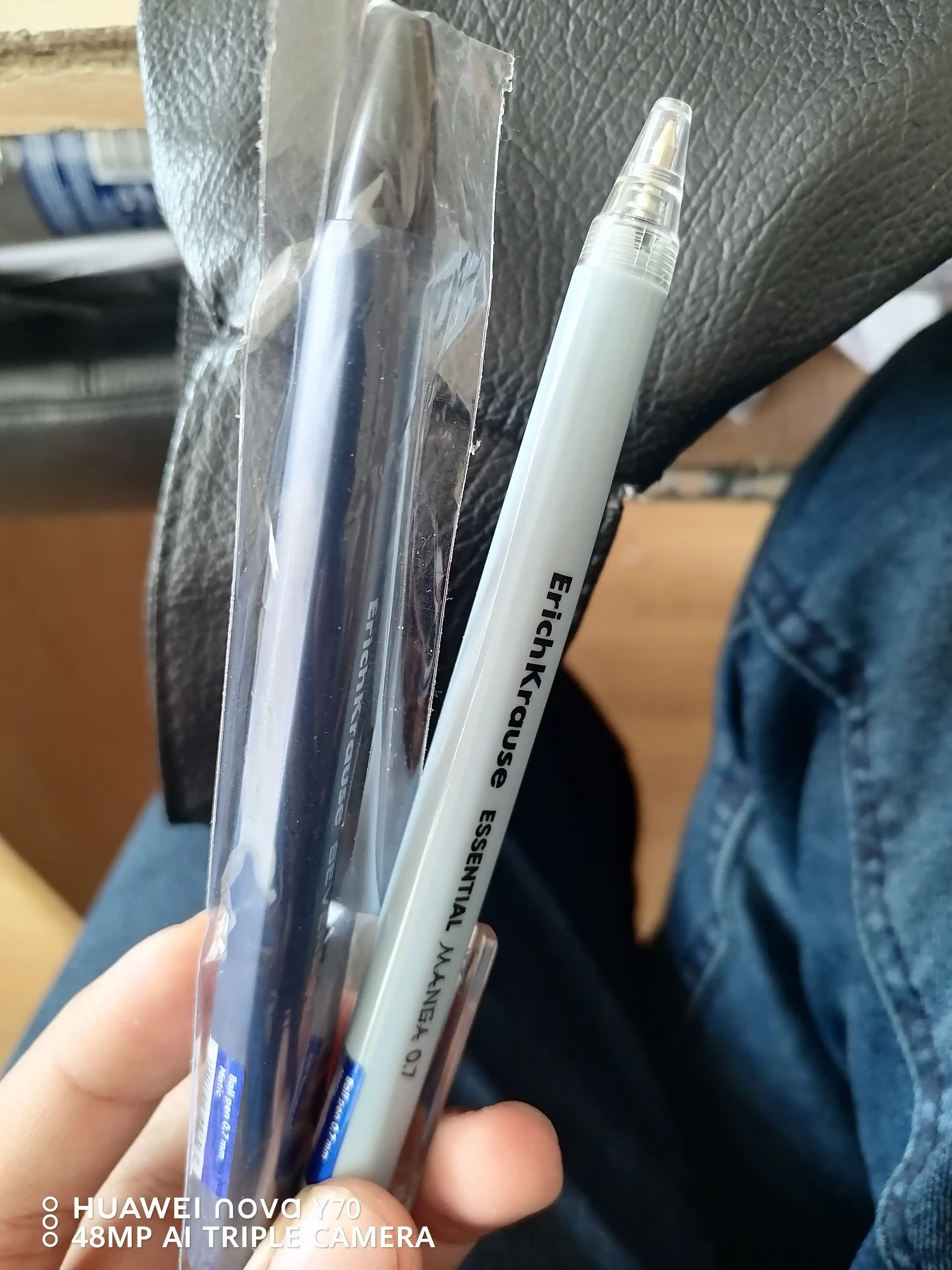 Sharikli ruchka avtomatik ErichKrause Severe Matic Classic 0.7, ko'k rang 61098