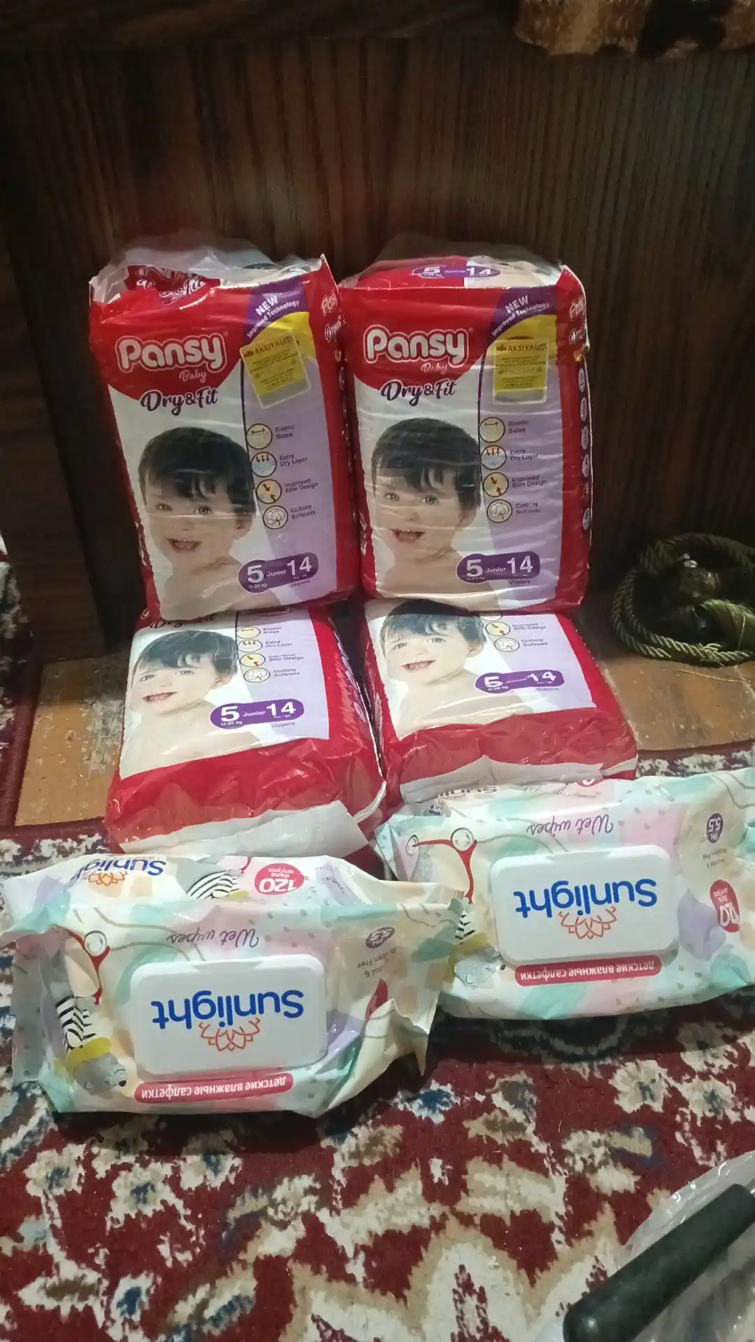 PANSY KP ECO BOLALAR TAGLIKLARI NO5 JUNIOR, 14 DONA
