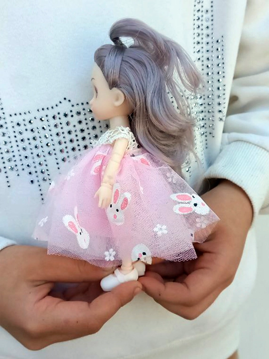 Кукла для девочек, шарнирная