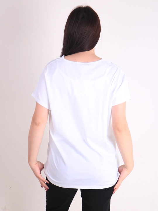 Женская футболка из хлопка – комфорт и стиль, XL–XXL