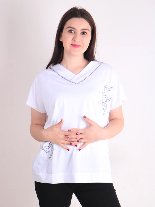 Женская футболка из хлопка – комфорт и стиль, XL–XXL