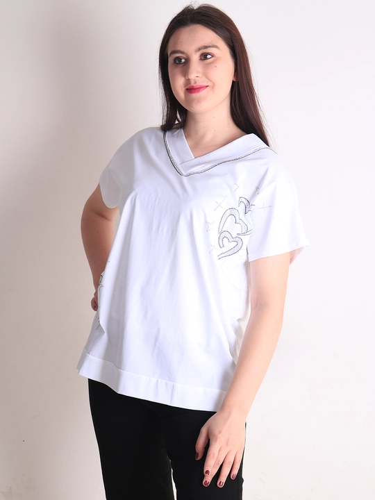 Женская футболка из хлопка – комфорт и стиль, XL–XXL