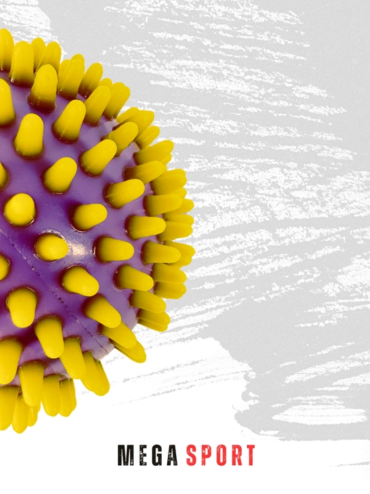 Массажный мяч для МФР, проминания стопы, йоги и фитнеса