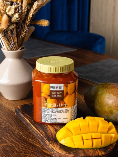 Фруктовый джем со вкусом манго — BODUO-MANJAM-ЖЕЛТ-JAM1KG