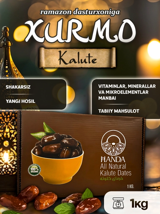 Eronning MAZAFATI va KALOOTEH navli xurmosi (200g/250g/450g/750g/1000g), hurmo