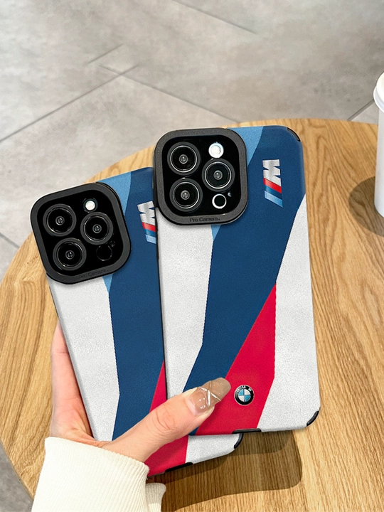  IPhone 11/12/13/14/15/16 Pro, Pro Max - Чехлы с логотипами BMW, Mercedes и Porsche