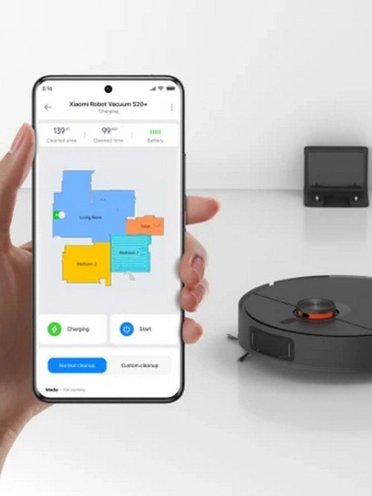 Робот пылесос Xiaomi Mi Robot Vacuum S20 + глобальная версия, черный