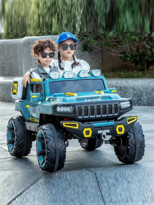 Bolalar uchun elektr avtomobil Jeep, judayam katta - 