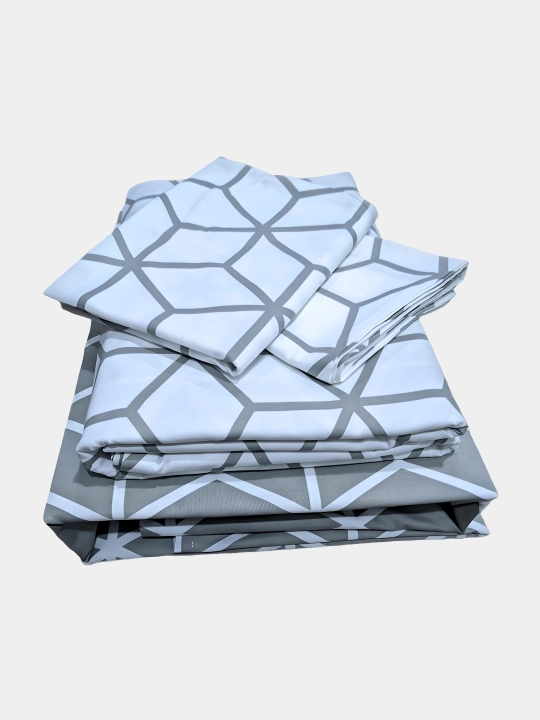 Super Satin ikki kishilik choyshablar to'plami, 240 * 240 High Tech