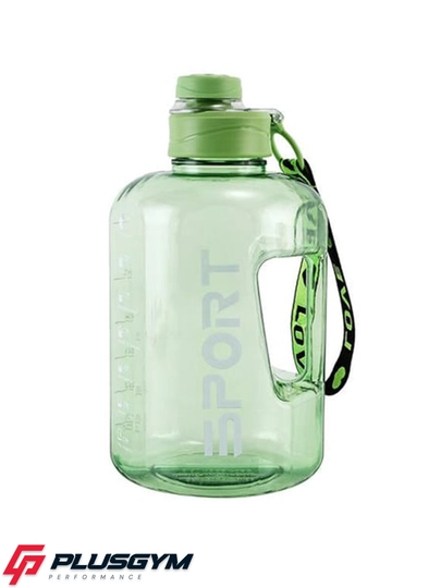 Шейкер - бутылка, для коктейлей, протеина, воды, 2.3 л — PLUSGYM-5SHAKER-САЛАТ