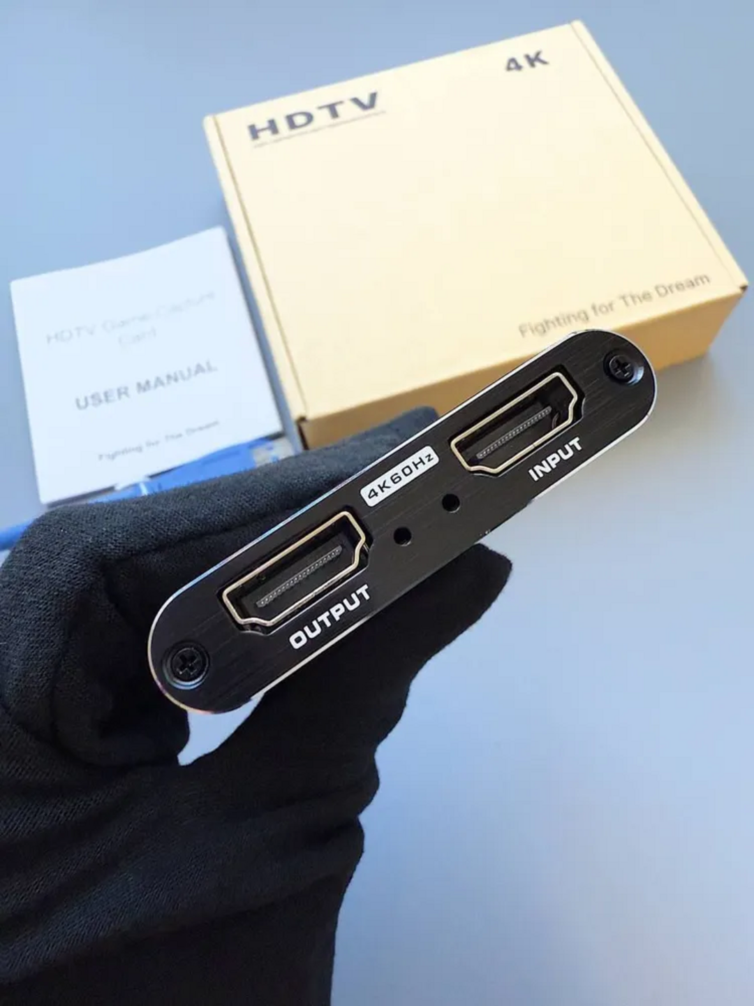 4K, USB 3.0, 1080P, 60Gts video striming va yozib olish uchun video yozib olish kartasi