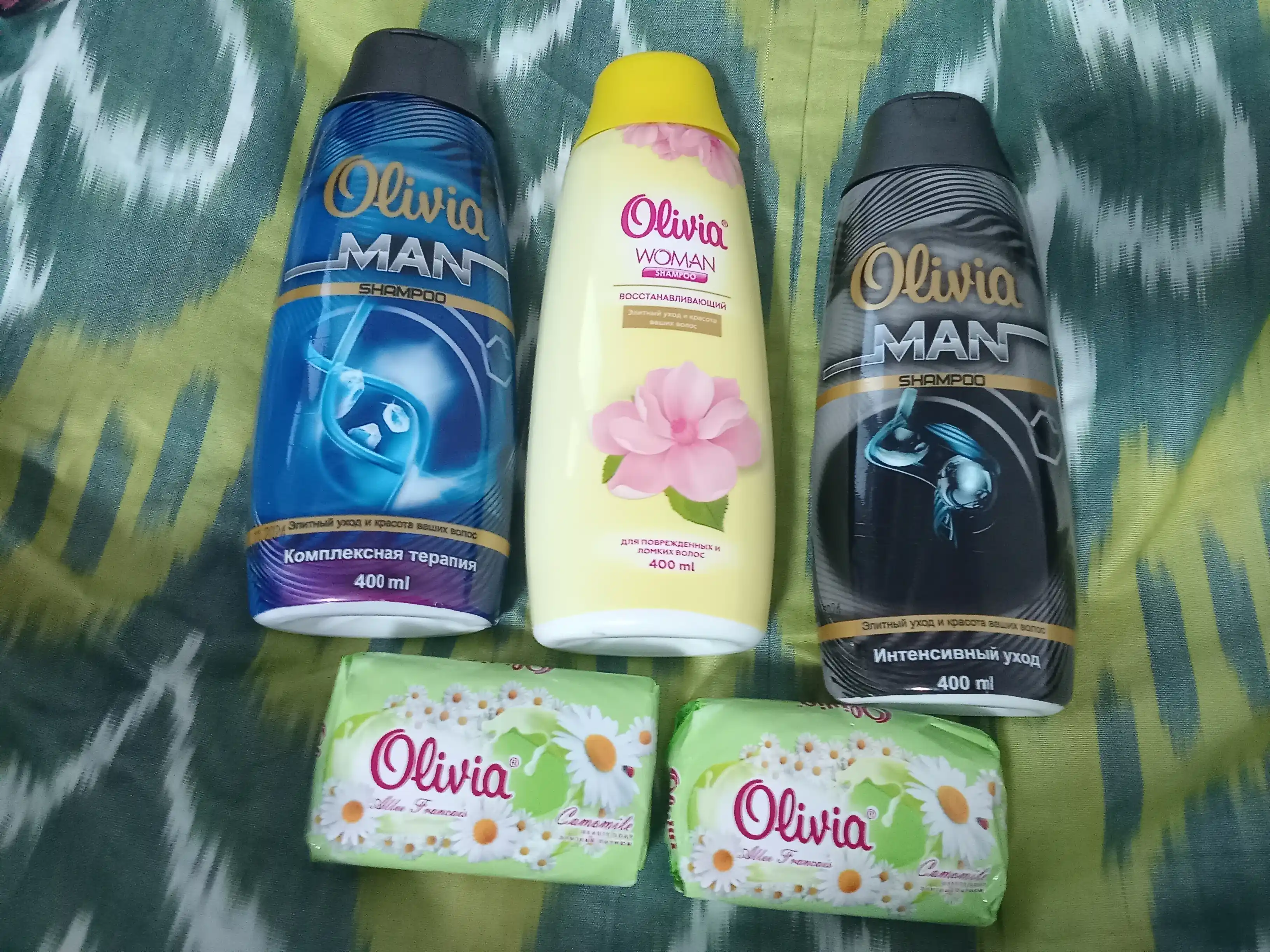 Olivia Women shampun, "Тiklovchi", 400 ml