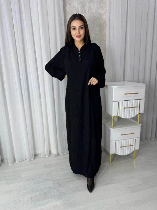 Ayollar uchun kundalik ko'ylak, paxta, abaya, katta o'lchamlari ham bor