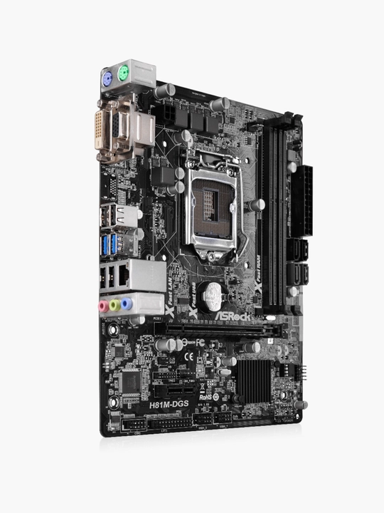 Ona plata H81M-DGS, LGA1150, MicroATX ASRock DDR3