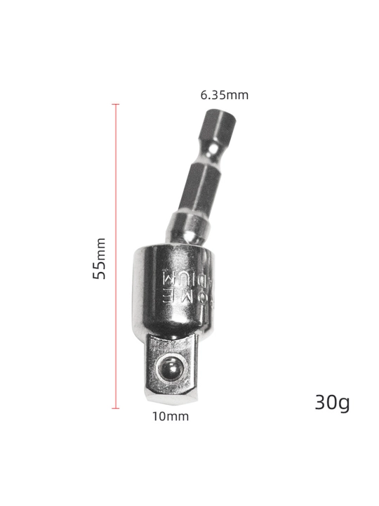 Burchakli adapter, magnit bit ushlagichi bilan burchakli