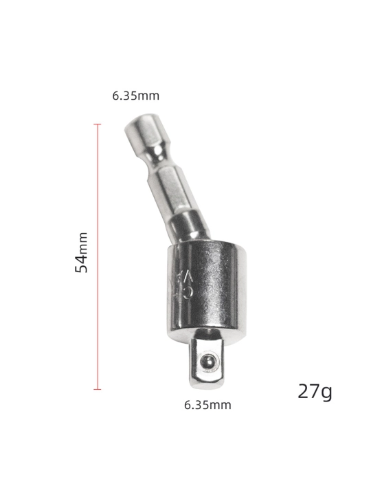 Burchakli adapter, magnit bit ushlagichi bilan burchakli