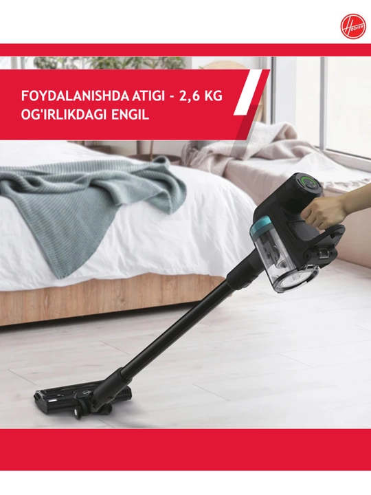Беспроводной пылесос Hoover HF4 PET итальянского бренда