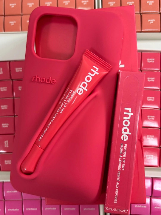 Rhode lab bo‘yog‘i, qoraytirilgan, suyuq, lab bo‘yog‘i Peptide Lip Tint, 8 xil tusda