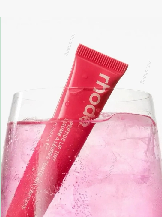 Rhode lab bo‘yog‘i, qoraytirilgan, suyuq, lab bo‘yog‘i Peptide Lip Tint, 8 xil tusda