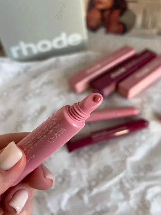 Rhode lab bo‘yog‘i, qoraytirilgan, suyuq, lab bo‘yog‘i Peptide Lip Tint, 8 xil tusda