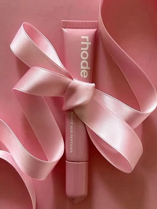 Rhode lab bo‘yog‘i, qoraytirilgan, suyuq, lab bo‘yog‘i Peptide Lip Tint, 8 xil tusda