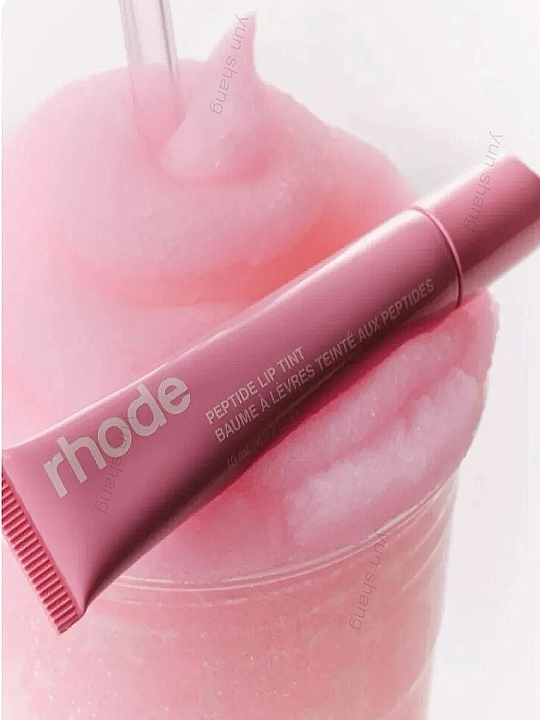 Rhode lab bo‘yog‘i, qoraytirilgan, suyuq, lab bo‘yog‘i Peptide Lip Tint, 8 xil tusda