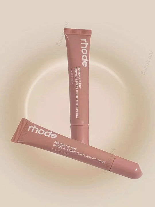 Rhode lab bo‘yog‘i, qoraytirilgan, suyuq, lab bo‘yog‘i Peptide Lip Tint, 8 xil tusda