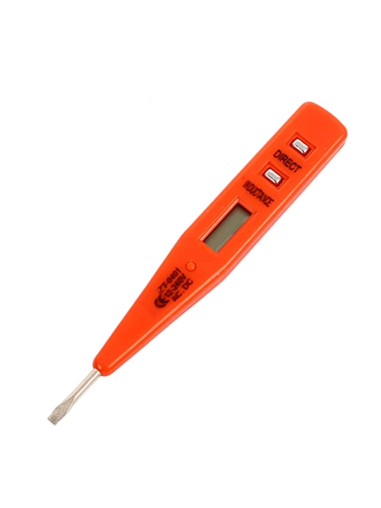 Ko‘p funksiyali raqamli o‘zgaruvchan tok kuchlanish tester. DC 12V-250V 140mm