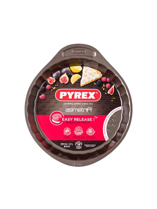Dumaloq pishirish idishi PYREX Asimetria, 30 sm - 
