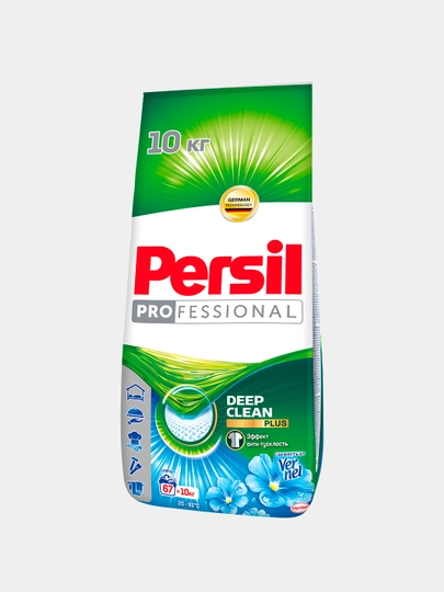 Kir yuvish kukuni Persil Professional Color, oq choyshablar uchun, 10 kg