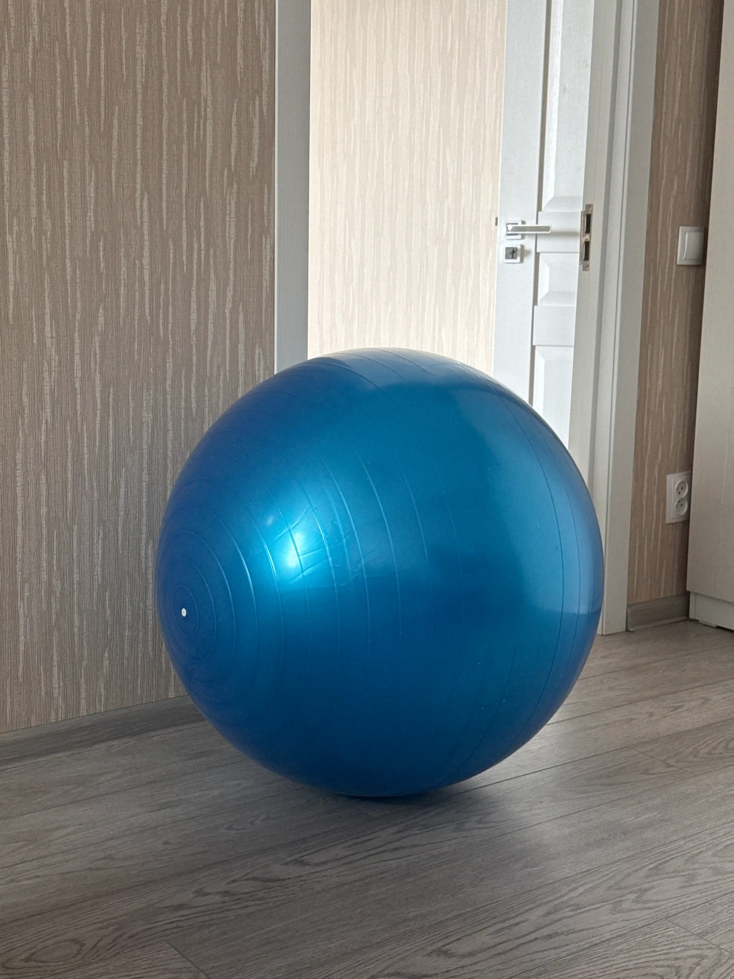 Мяч для фитнеса без шипом Fitball, фитбол 75-85-95 см, с насосом