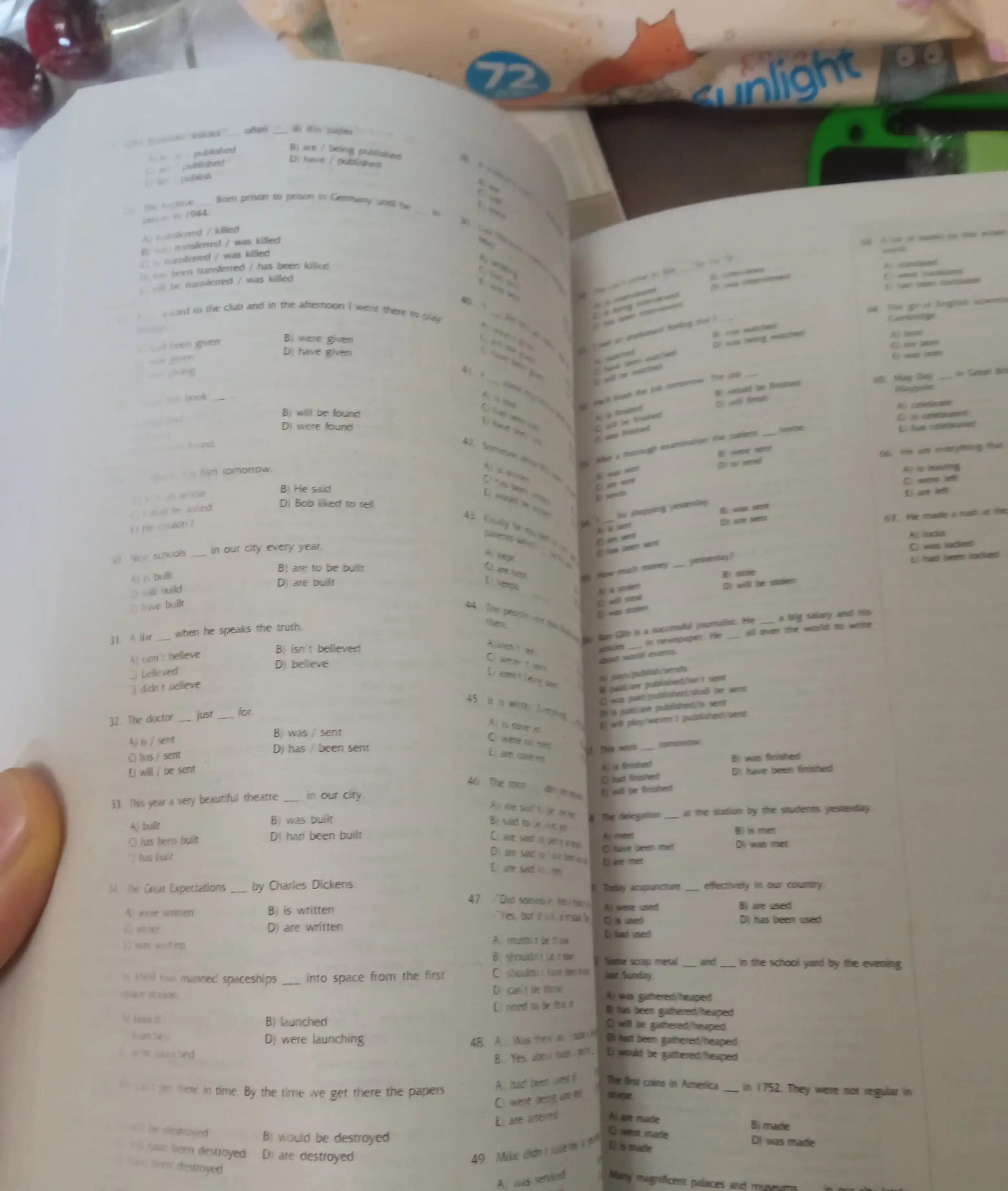 Test Master — Muhitdinova X. Sh., 16000 dan ortiq ingliz tili savollari, javoblar bilan