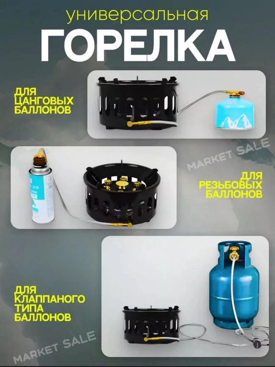 Ko'chma turistik gaz plitasi