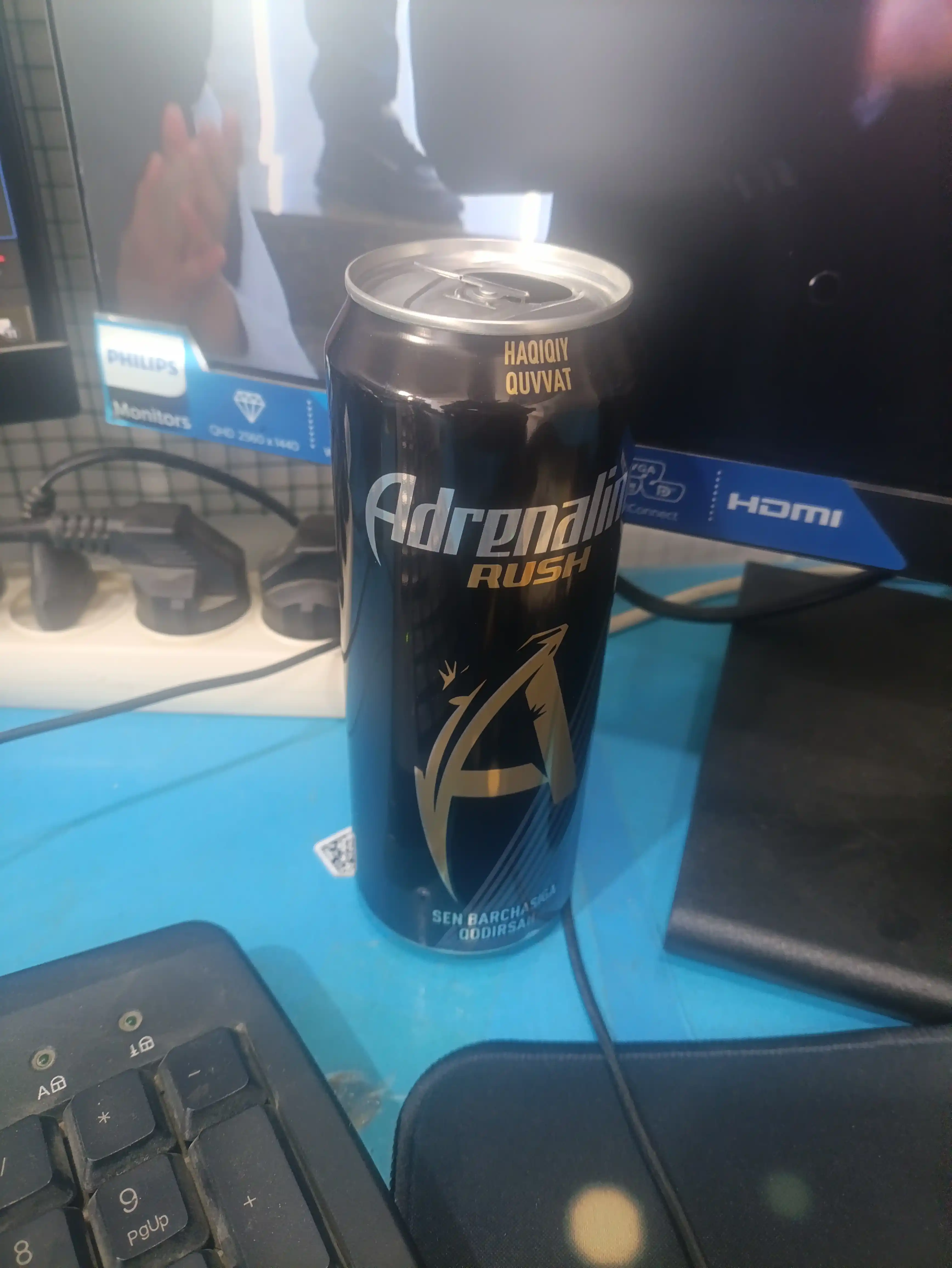 Energetik ichimlik Adrenalin Rush, 449 ml