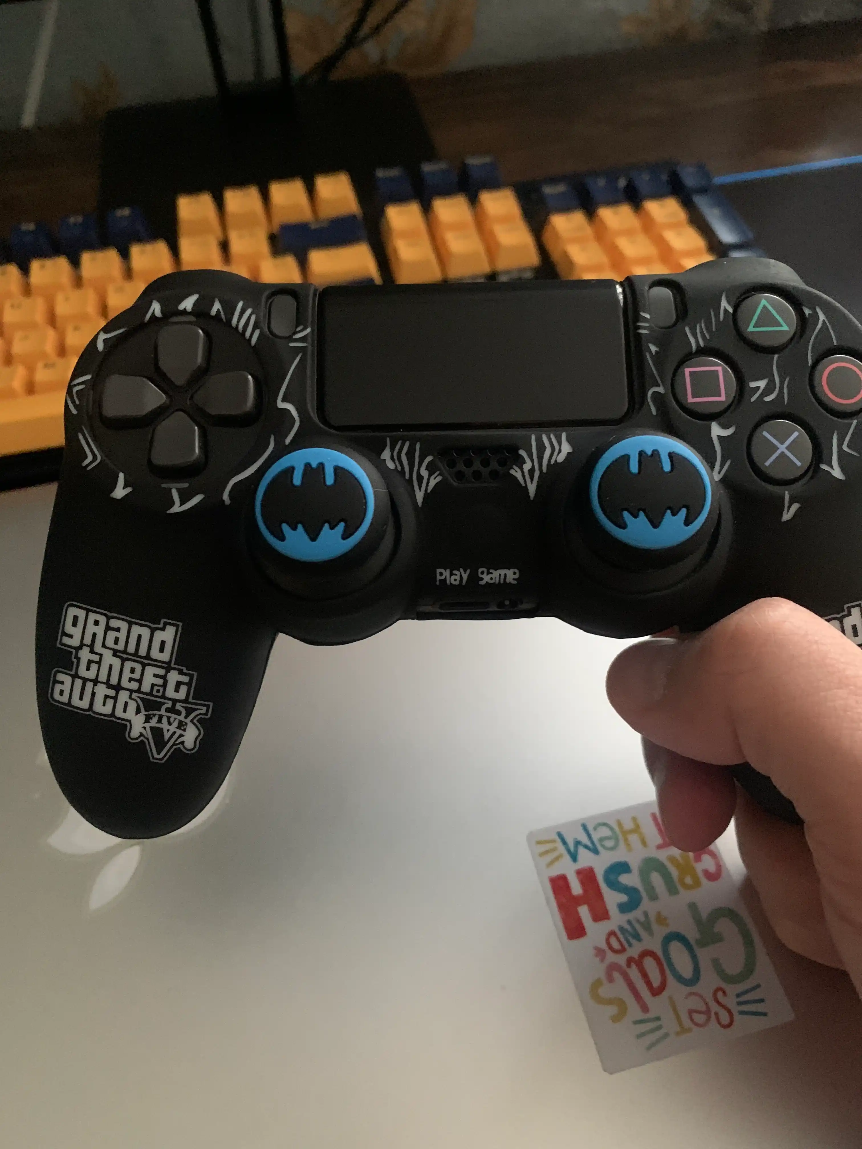 Защитный чехол для геймпада Dualshock4 PS4, силиконовый