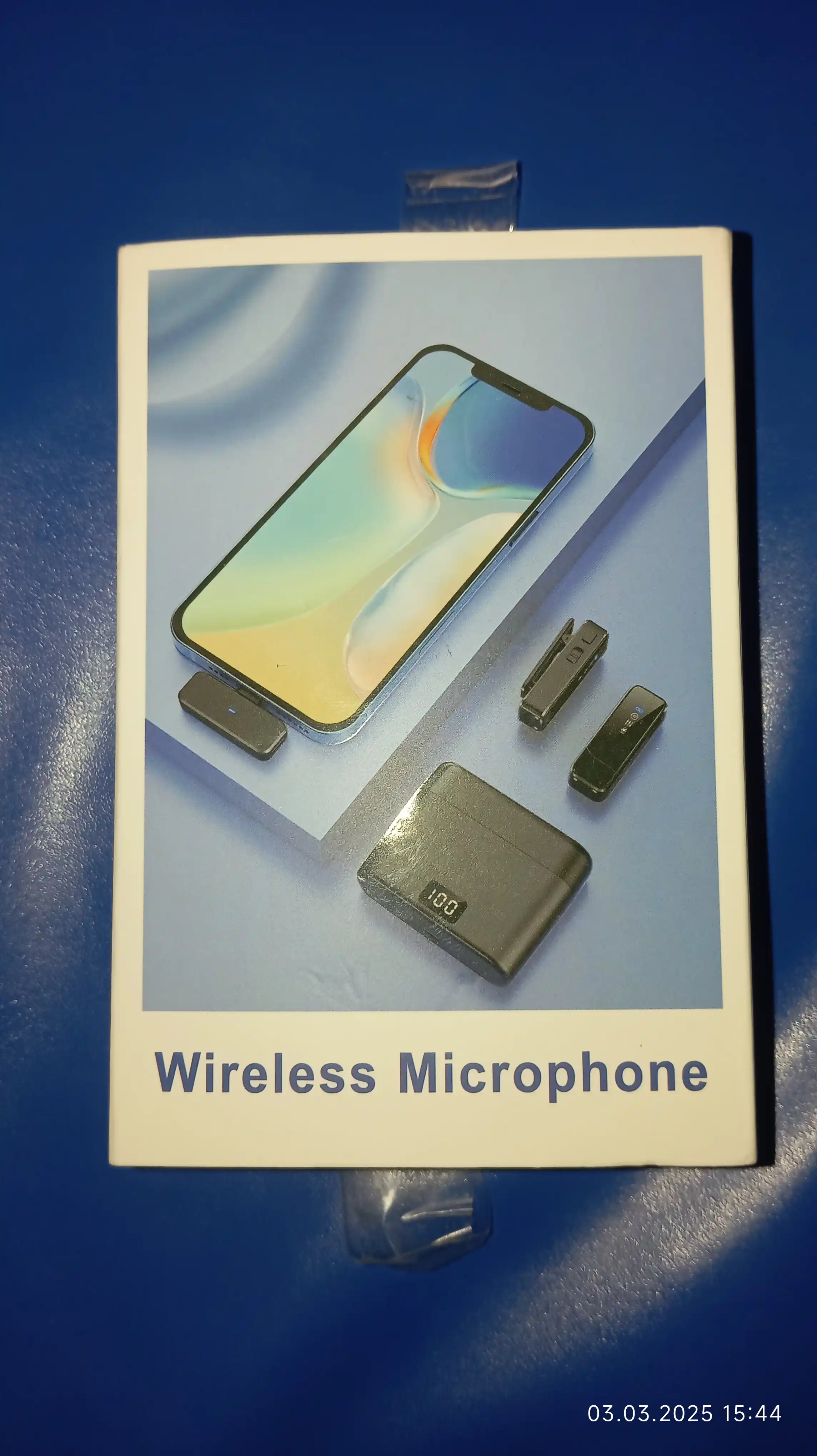 Simsiz telefon mikrofoni, shovqinni bosuvchi, iPhone va Android uchun, petlichka