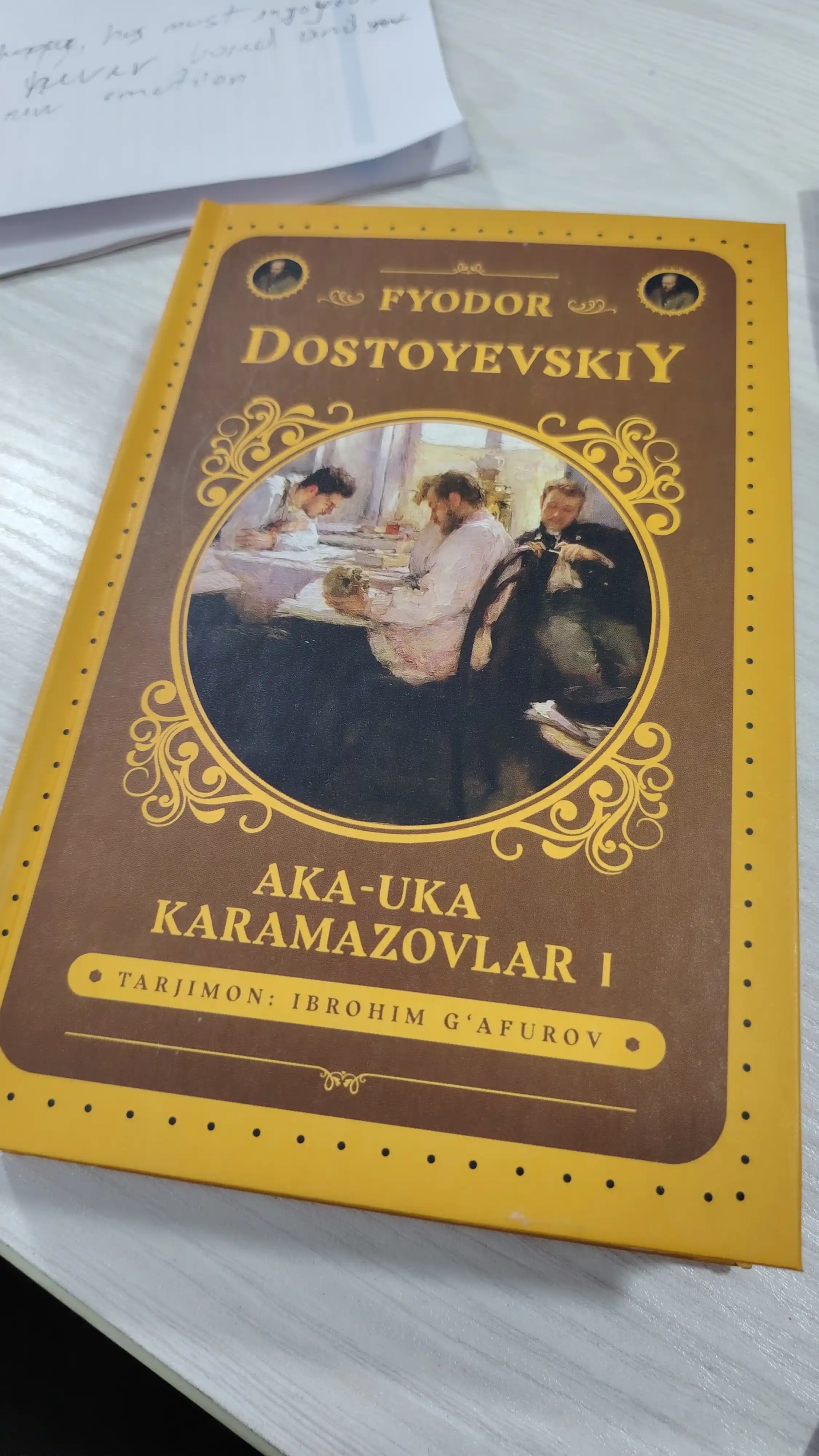 Aka-uka Karamazovlar 1 - 2, Fyodor Dostoyevskiy, 1 va 2 qismlar