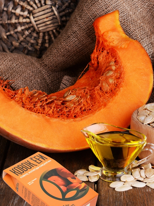 Ovuq holatda siqilgan Qovoq yog'i, qayta ishlanmagan yog', Halol