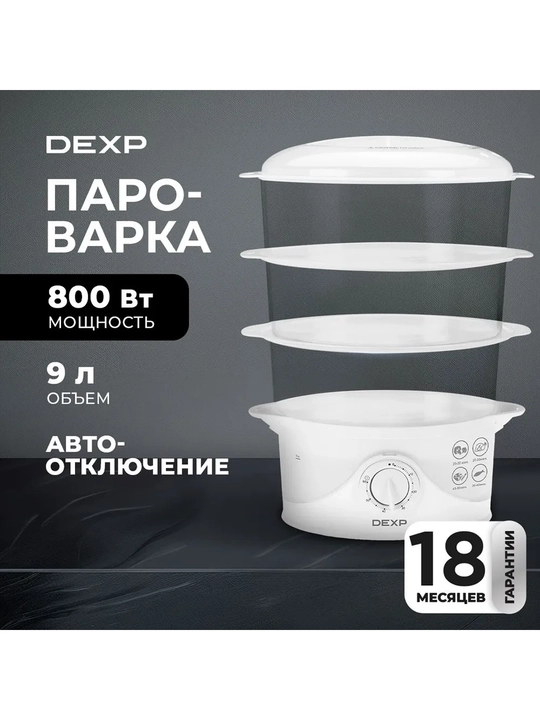 Bug'lagich Dexp FS-900, oq, Rossiya
