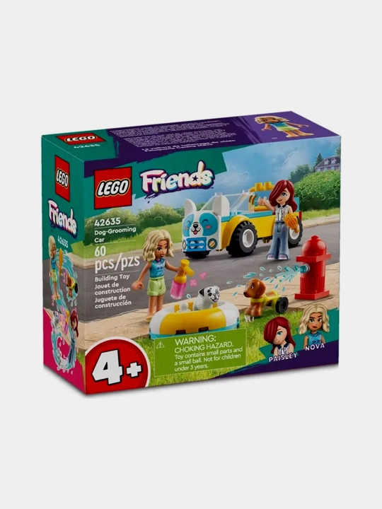 Конструктор LEGO Friends, Автомобиль для груминга собак, 42635