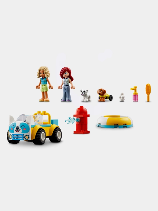 Конструктор LEGO Friends, Автомобиль для груминга собак, 42635