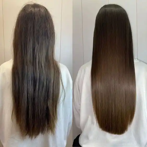 Likato soch parvarishi uchun to'plam, sprey krem 17 tasi 1 da, keratin bilan